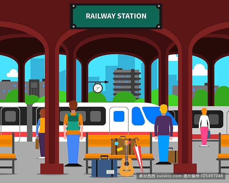 火车站示意图